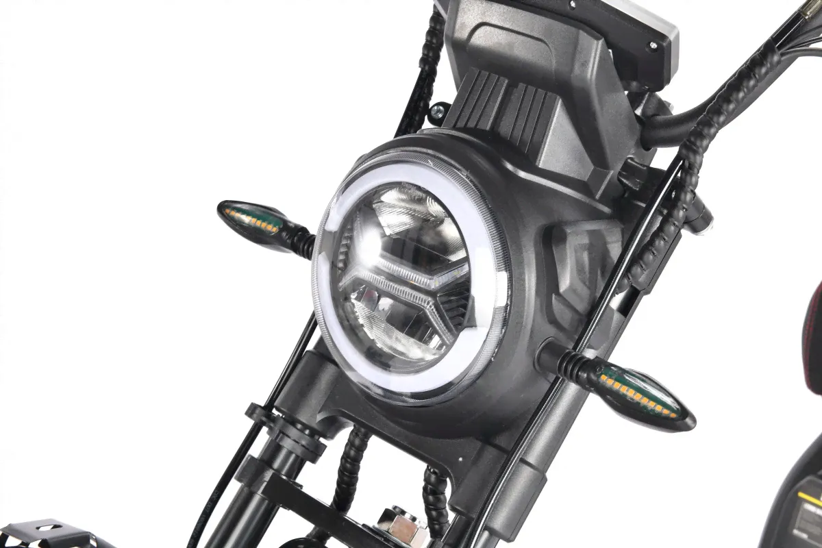 Электроскутер CityCoco White Siberia Pro 2500W-3