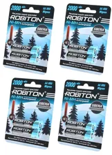 8 АA аккумулятора Robiton SIBERIA 2000 mAh