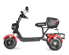 Электроскутер CityCoco White Siberia TRIKE MINI 1500W