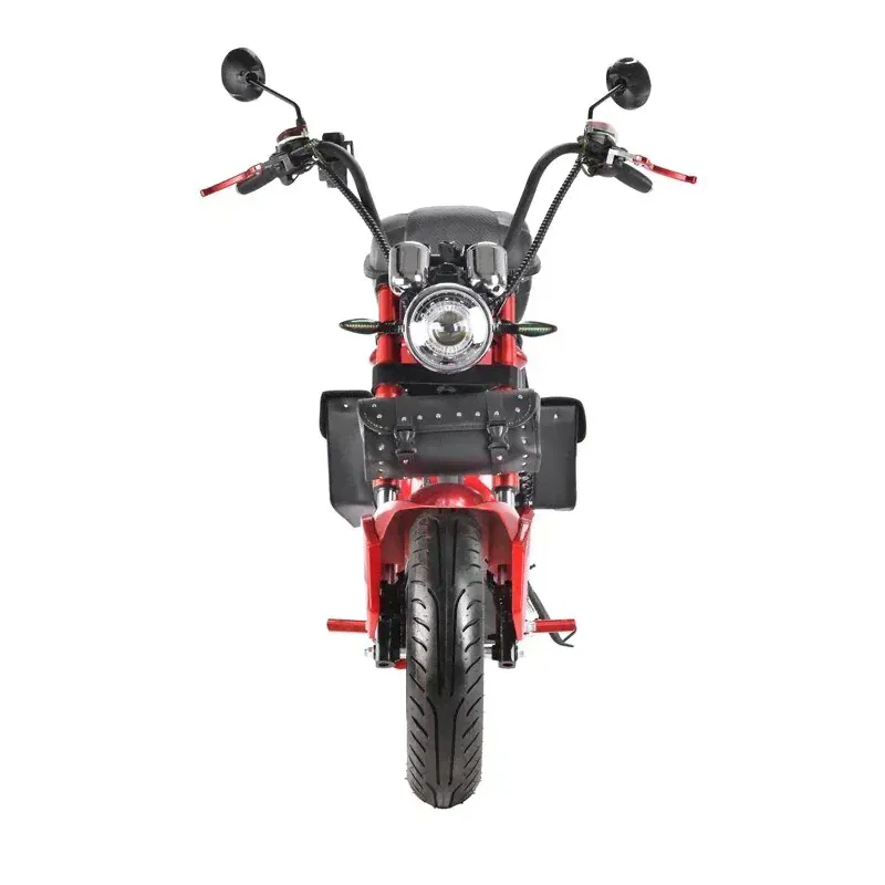 Электробайк White Siberia Wild Wheel 3950W (Красный)