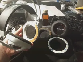 🛍 Мягкие вкладыши для наушников Steelseries Siberia V1 V2 V3 + оголовье амбушюры