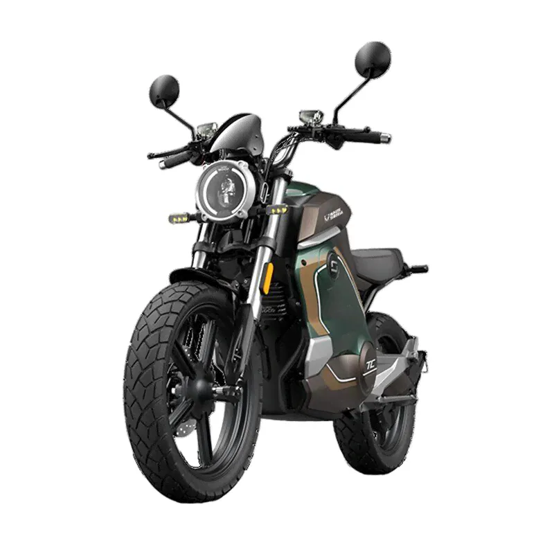 Электромотоцикл White Siberia Super Soco Wanderer Pro-3