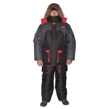 Костюм рыболовный зимний Canadian Camper SIBERIA (куртка+брюки) цвет black, XXXL