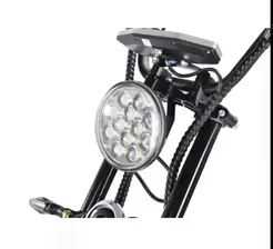 Электроскутер Citycoco White Siberia Pro Trike 3000w