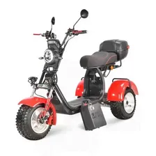 Электроскутер White Siberia PRO Trike Ikra 5000W Red