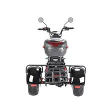 Электроскутер трёхколёсный White Siberia PRO Trike 3000W Black