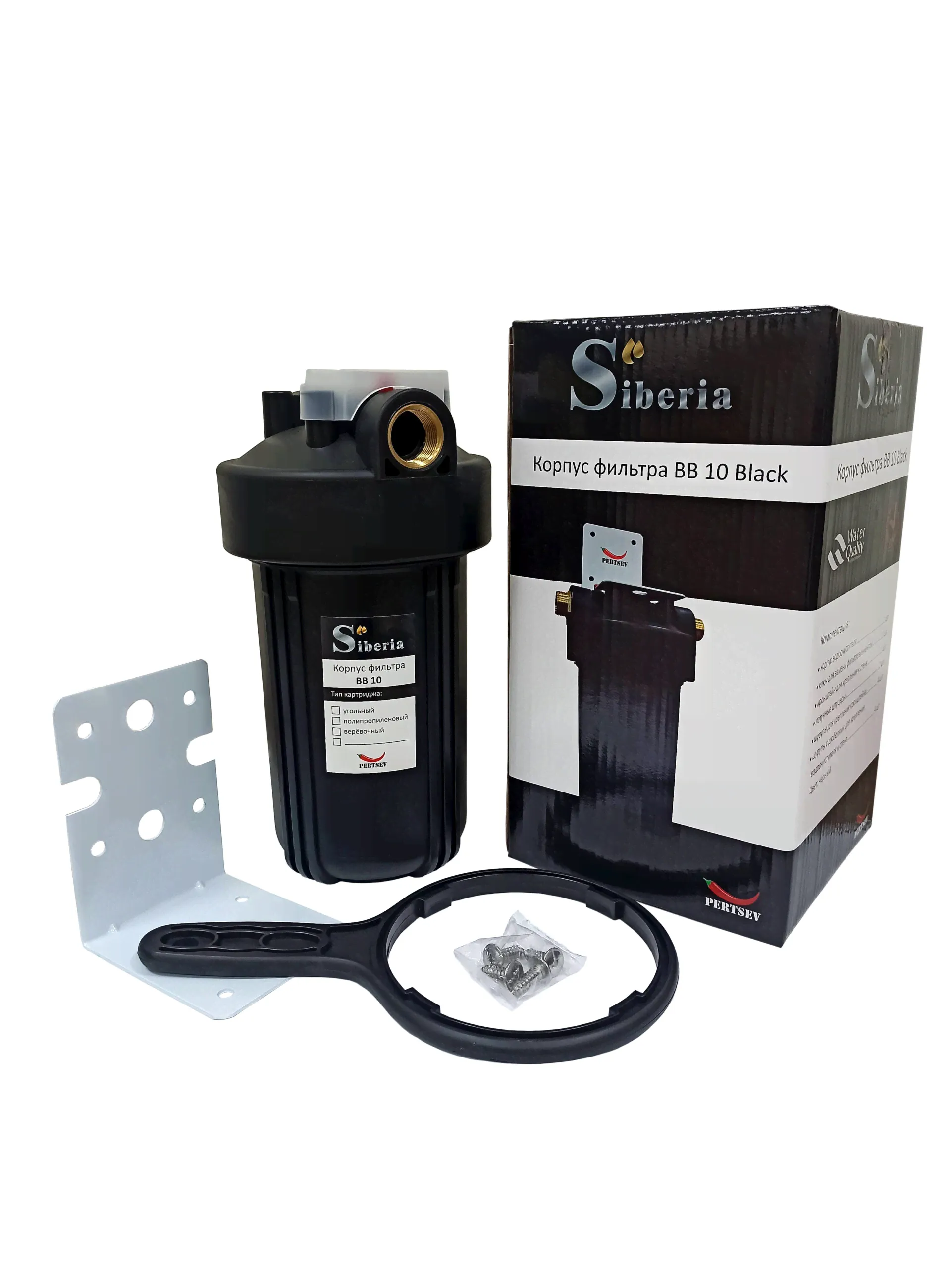 Siberia корпус 10BB черный